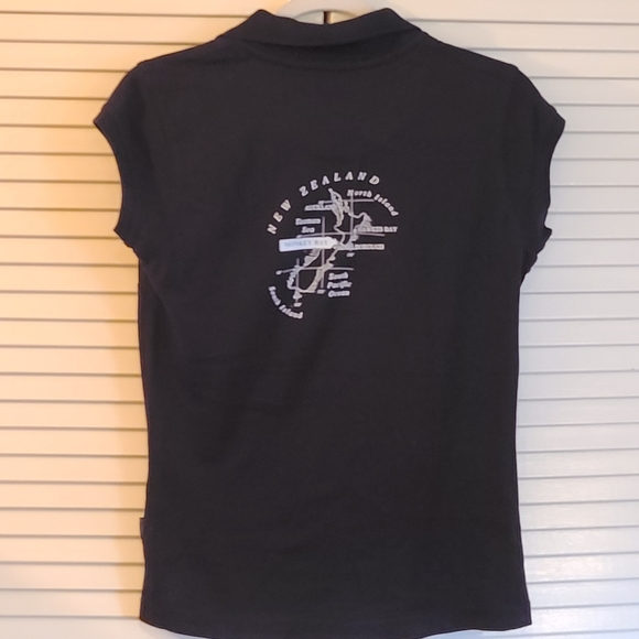 Monkey Bay winery cap sleeve fitted polo shirt - Picture 3 of 5